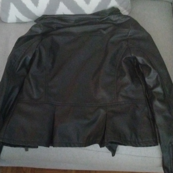 Francescas Black Feux Leather Jacket - Picture 2 of 2